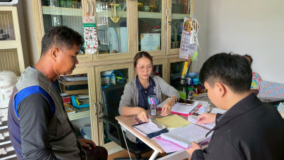 ลงพื้นที่ติดตามการใช้เงินกู้กองทุนสงเคราะห์เกษตรกร พารามิเตอร์รูปภาพ 1